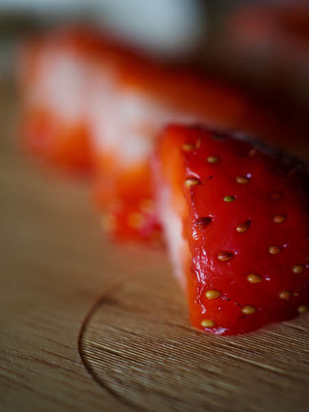 Close Up of Strawberry