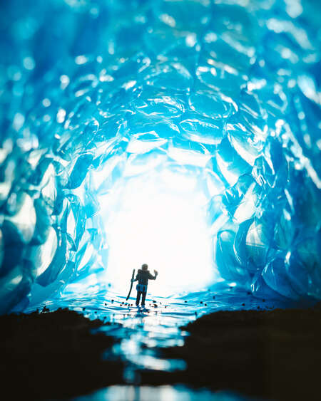 Macro Ice Cave