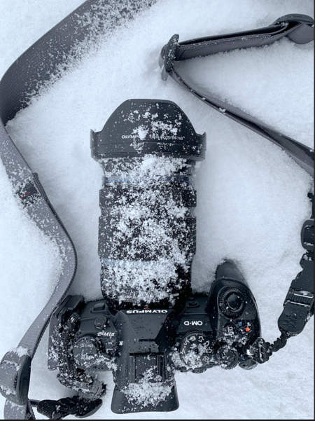 Snowy E-M1 MKIII and 12-100 F4 Pro