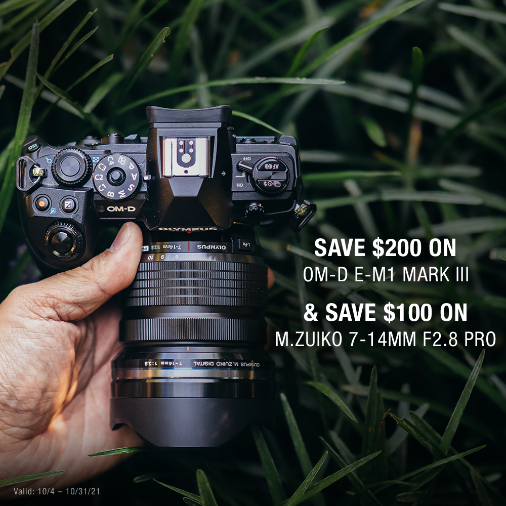 Save $100 on M.Zuiko 7-14mm F2.8 PRO
