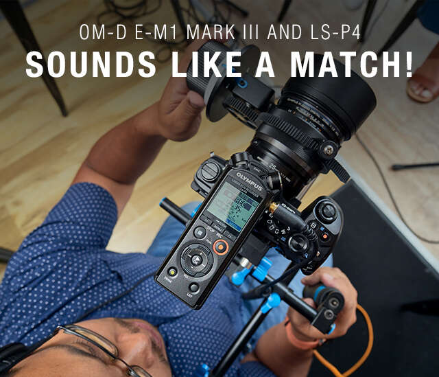 LS-P4: 4K Video Meets Hi-Res Sound | OM SYSTEM