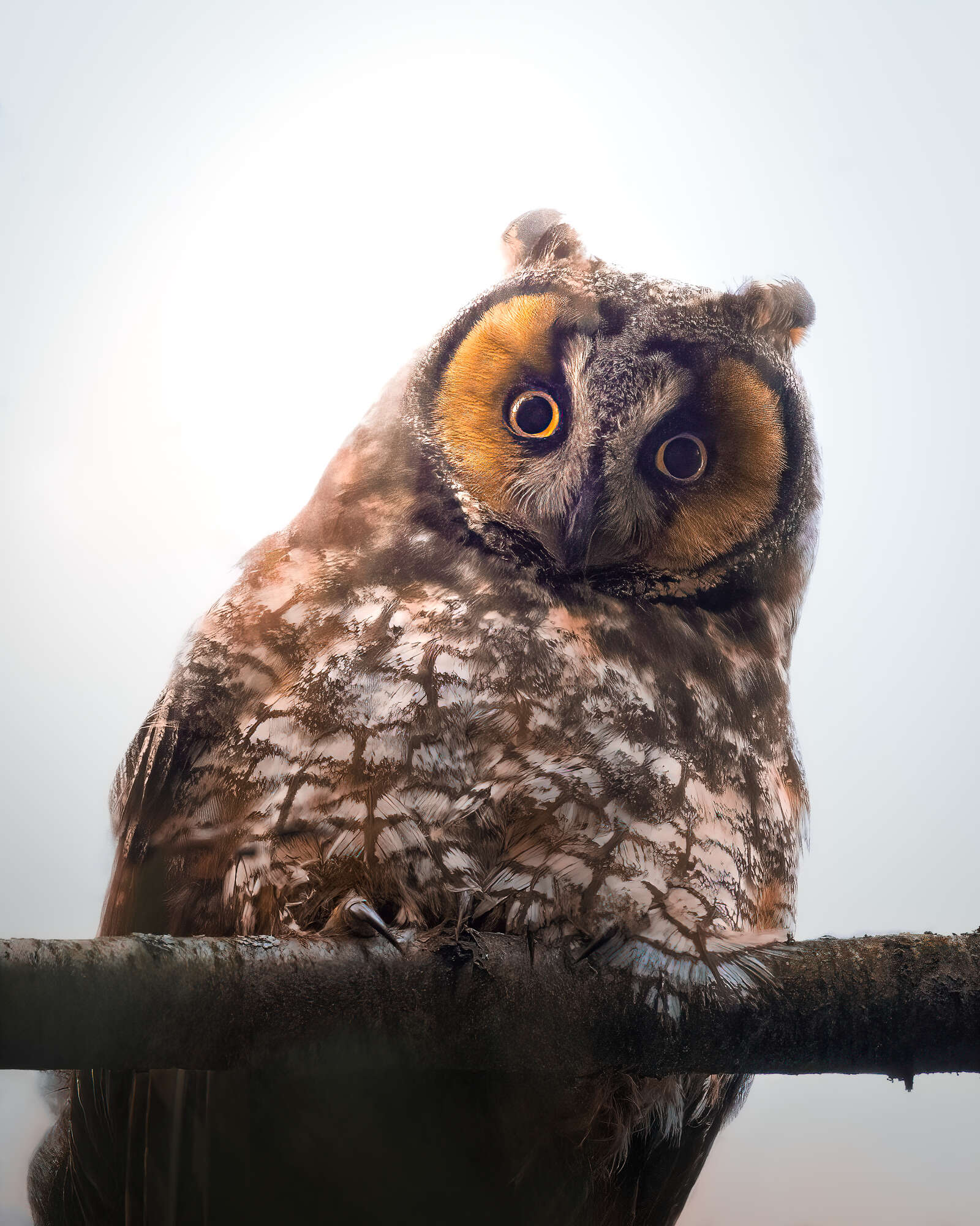 owl Dazzle Bright 2 Pack Owl Figure Solar LED Lights, Resin