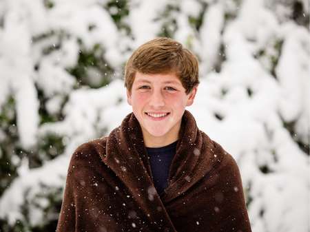 Boy in Snow