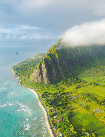 Oahu Helicopter View
