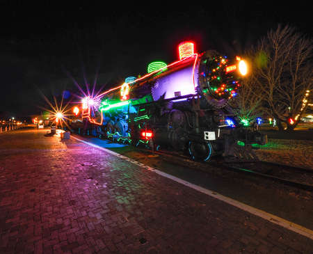 Christmas Lights - Train