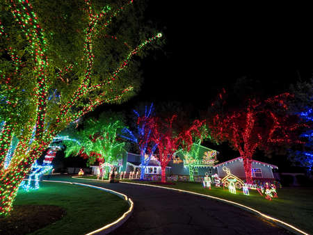 Christmas Lights - Leading Lines