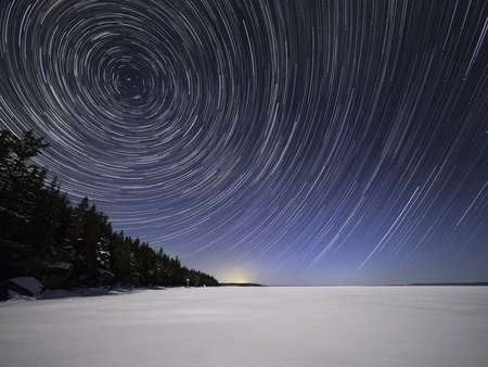 Star trails